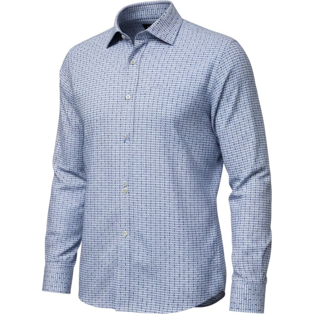 Vineyard Vines Shep & Ian Cooper Long Sleeve Cotton Shirt Men's XL